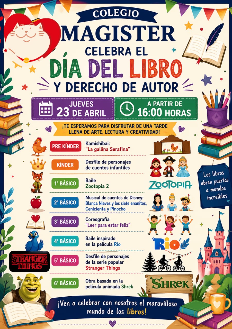 Dia del Libro en el Colegio Magister